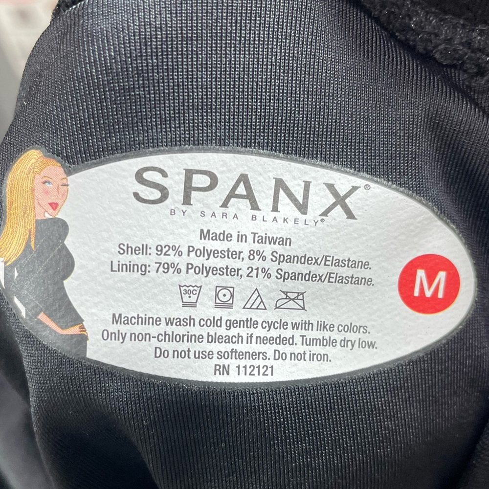Vintage Spanx Black Sz M